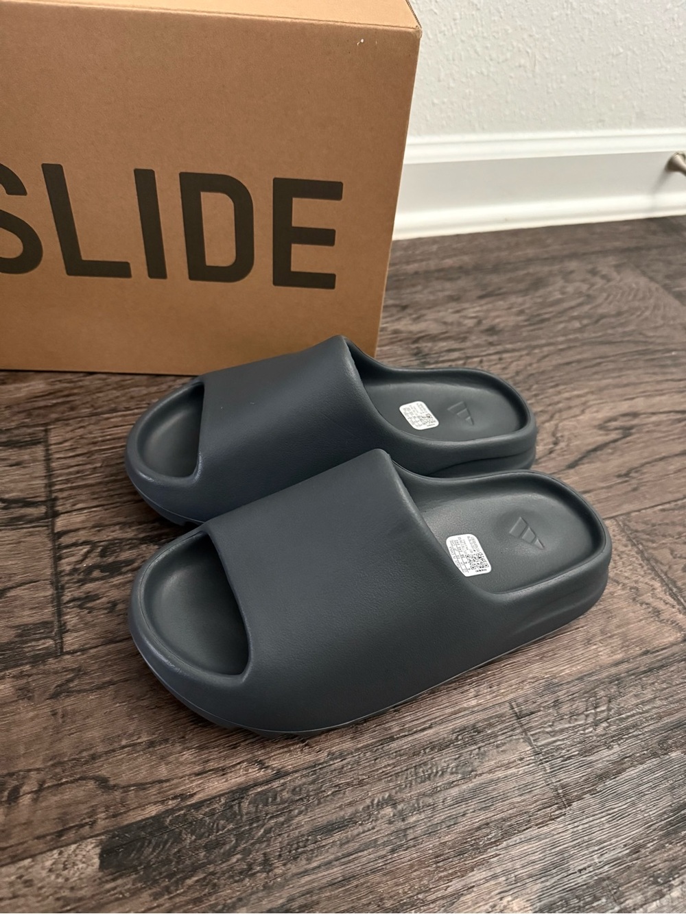 adidas Black Slide Sandals